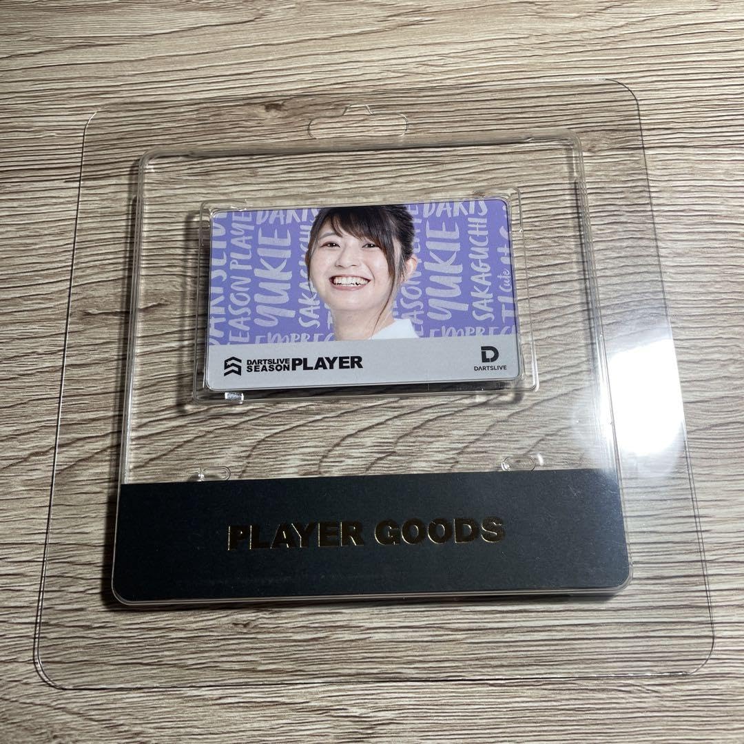 Amazon.co.jp: 坂口優希恵 ダーツライブカード dartslive 限定 : おもちゃ